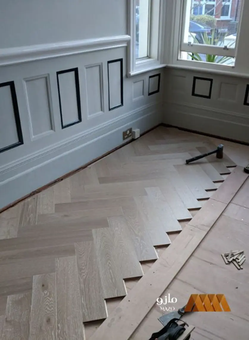  عکس زیبا از همه چیز درباره نصب پارکت لمینت روی سیمان